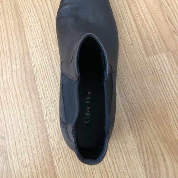 Calvin Klein Men’s Leather Boots - Picture 3 of 4